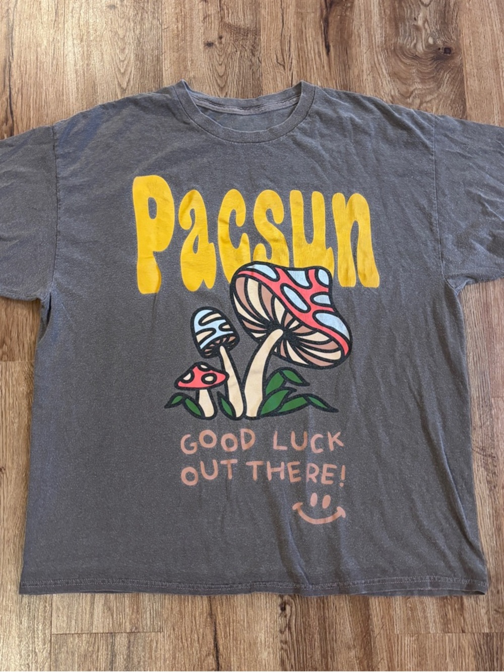 Pacsun Brown Graphic Tee